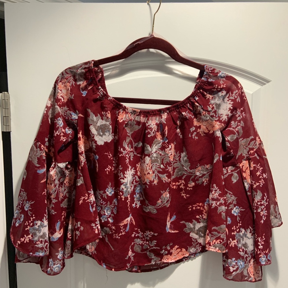 Charlotte Russe off the shoulder top